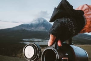 SUNRISE hike between volcanoes