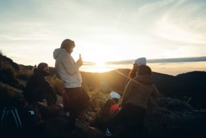 SUNRISE hike between volcanoes