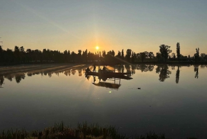 Amanecer en Xochimilco