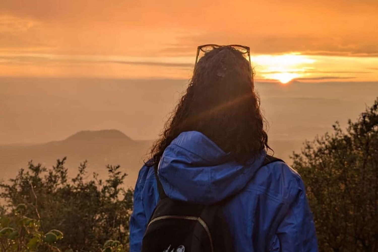 Sunrise on the heights: Pico del Águila. Mexico City.