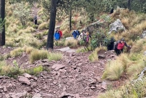 Sunrise on the heights: Pico del Águila. Mexico City.