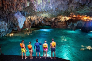 Nada en el Cenote, Bucea con Tortugas Marinas y Club de Playa.