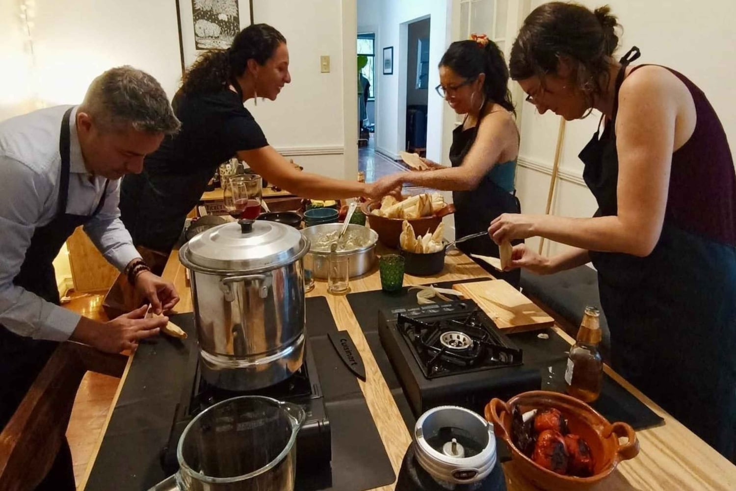 Tamales 101: Clase y festín de cocina de tamales multivariados