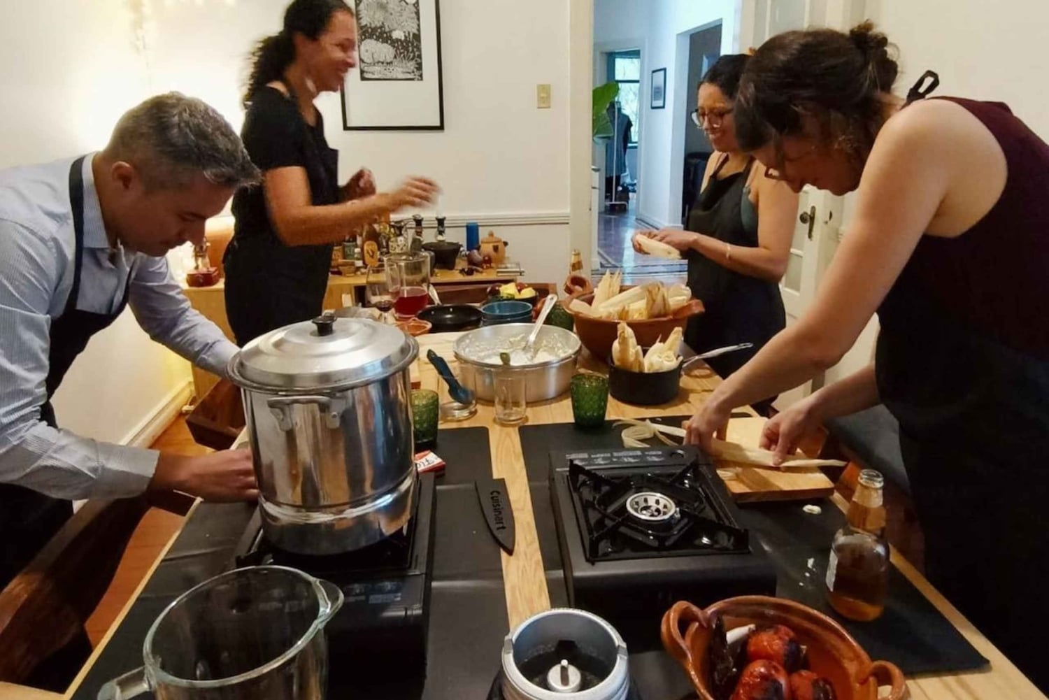 Tamales 101: Clase y festín de cocina de tamales multivariados