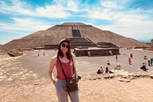 TEOTIHUACAN AND BASILICA: WITH TICKETS, FOOD AND 1 DRINK INCLUDED.