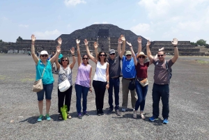 Teotihuacan & Basilica de Guadalupe: Tour privado con Comida