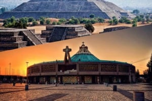 Ciudad de México: Visita a Teotihuacán, Restaurante Cueva y Basílica