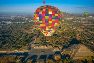 Teotihuacan: Vuelo en Globo Aerostático Globos del Cielo