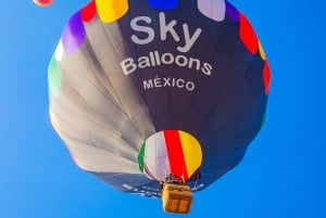 Teotihuacan: Vuelo en Globo Aerostático Globos del Cielo