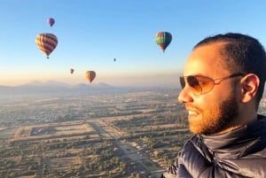 Teotihuacan: Vuelo en Globo Aerostático Globos del Cielo