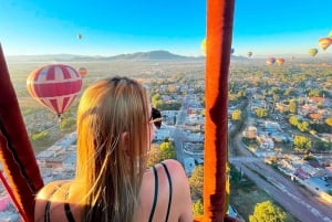 Teotihuacan: Vuelo en Globo Aerostático Globos del Cielo