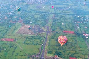 Teotihuacan: Vuelo en Globo Aerostático Globos del Cielo