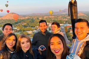 Teotihuacan: Vuelo en Globo Aerostático Globos del Cielo