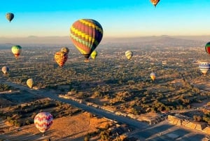 Teotihuacan: Vuelo en Globo Aerostático Globos del Cielo