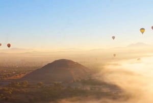 Teotihuacan: Vuelo en Globo Aerostático Globos del Cielo