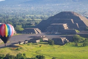 Teotihuacan: Vuelo en Globo Aerostático Globos del Cielo