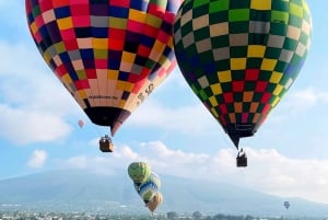 Teotihuacan: Vuelo en Globo Aerostático Globos del Cielo