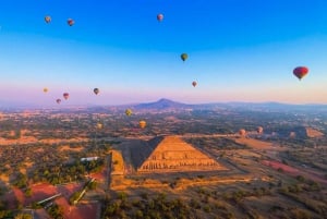 Teotihuacan: Paseo en Globo Aerostático con Desayuno y Transporte