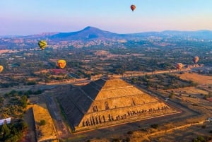Teotihuacan: Paseo en Globo Aerostático con Desayuno y Transporte