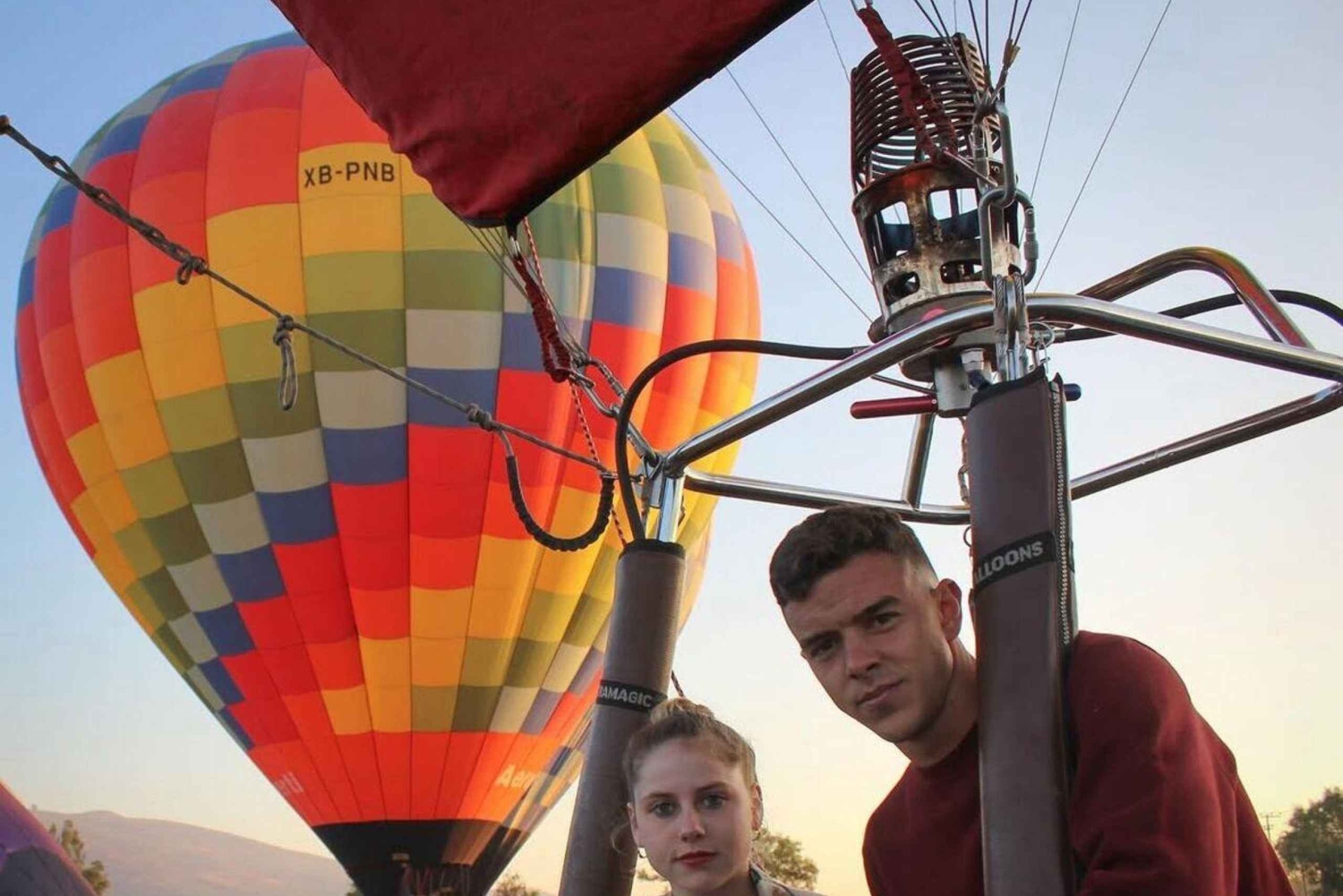 Teotihuacan: Private Romantic Balloon Flight for Couples