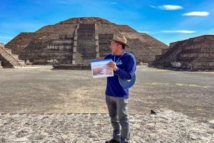 Teotihuacán: tour privado con arqueólogo y recogida del hotel