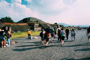Teotihuacan VIP: Tour of the pyramids and Basilica of Guadalupe, tourist areas