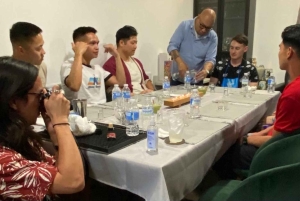 Tequila and Mezcal tasting in an educational tasting room