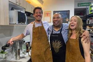 Tequila and Mezcal tasting in an educational tasting room