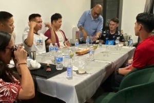 Tequila and Mezcal tasting in an educational tasting room