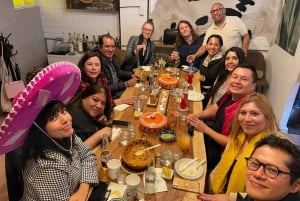 Tequila and Mezcal tasting in an educational tasting room