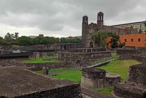 Tlatelolco y Mercado de La lagunilla Visita a pie Ciudad de México