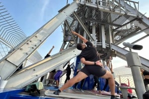 Torre Latino Ciudad de México: Clase de yoga al amanecer