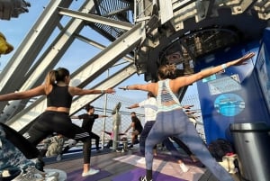 Torre Latino Ciudad de México: Clase de yoga al amanecer