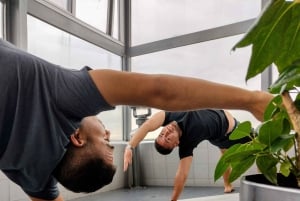 Torre Latino Ciudad de México: Clase de yoga al amanecer