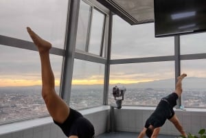 Torre Latino Ciudad de México: Clase de yoga al amanecer