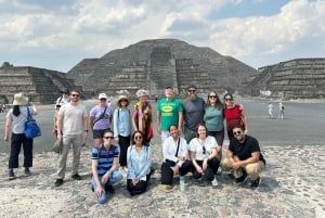 Trip through Teotihuacan, Basilica and Mezcal tasting.