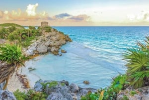 Tulum Tour: Archaeological Zone and Cenote with Lunch and Transfer Included