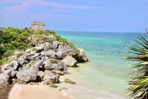 Tulum Tour: Archaeological Zone and Cenote with Lunch and Transfer Included