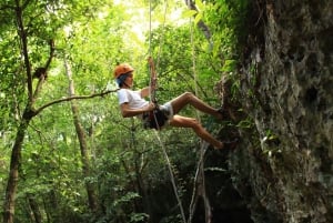 Tulum: Experiencia en quad, cenote, tirolina y rappel