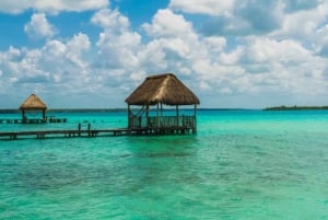 Tulum: Bacalar Lagoon Experience! Boat Ride and Cenote Azul