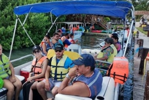 Tulum: Experiencia en la Laguna de Bacalar Paseo en barco y Cenote Azul