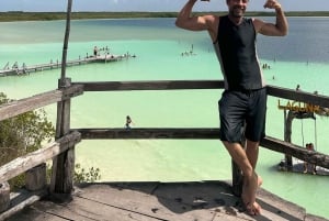 Tulum: Beach Day Trip at Caleta Tankah + Cenote