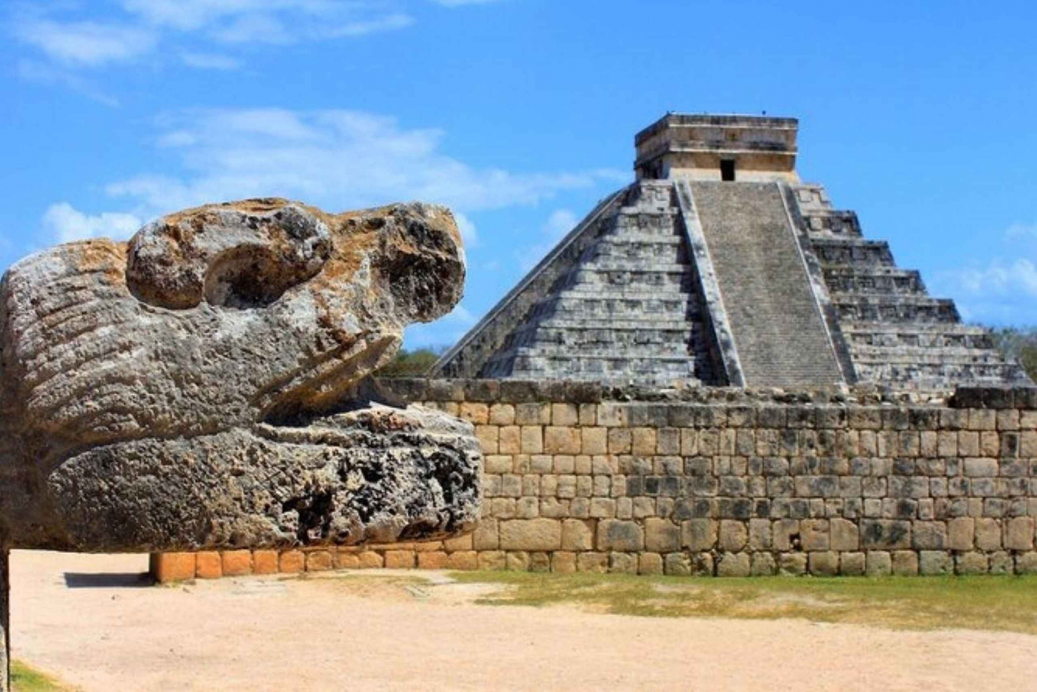 Desde Tulum: Excursión de un día a Chichén Itzá, Valladolid y Cenote