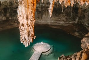 From Cancún: Tulum, Coba, Playa del Carmen, and Cenote Tour