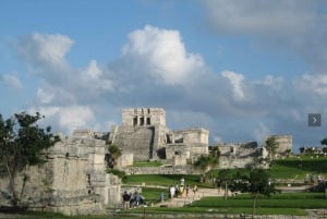 From Cancún: Tulum, Coba, Playa del Carmen, and Cenote Tour