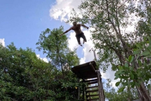 Tulum: Excursión de un día a la Laguna de Kaan Luum + Cenote