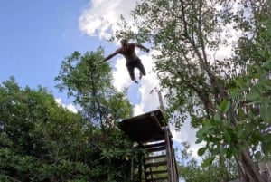 Tulum: Rock Formations and Wildlife at Cenote Car Wash