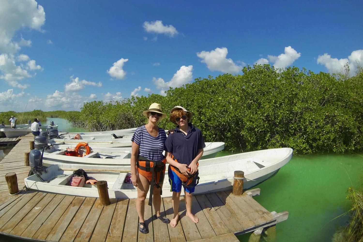 Tulum: Sian Ka'an Lagoons and Cenote Escondido Tour