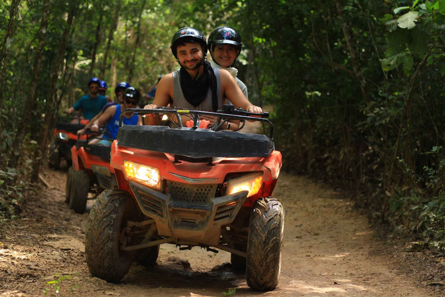Ultimate Adrenaline Experience ATV, Zip-lining, and Cenote