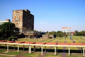 Xochimilco floating gardens, Coyoacan and UNAM murals